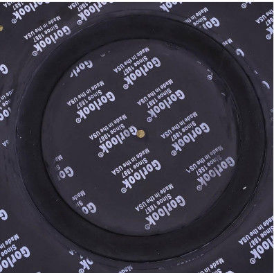Custom Cloth Iserted Fabric Wrapped Laminated Rubber Rolling Diaphragm Seal Valve Rubber Diaphragm