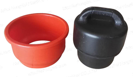 Kautschuk-Zylinder-Schlammrohr-Füllstoff in schwarz / rot / Farbe anpassen