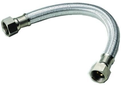 Edelstahl 304 geflochtenes Netz Metall flexibler Schlauch 40cm