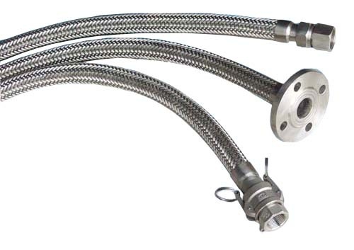 10mm Edelstahl-Schlauchleitung mit dem Kabel, das Schutzhülle verlegt