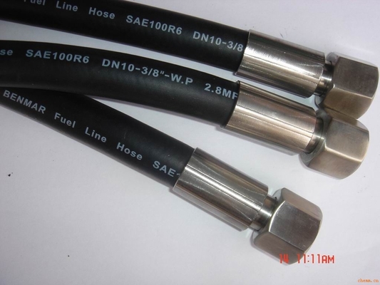 Wickelnder Betonpumpe-Bagger Hydraulic Rubber Hose 45MPA