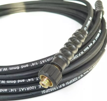Stahl- Draht-umsponnener Schlauch-sortieren hydraulisches Rohr Soem Hochdruck-1-100MPa