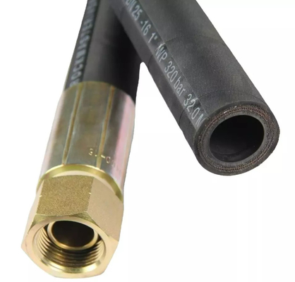 Flexible hydraulische Rohrleitung geeignet für 3000 PSI und Temperaturbereich von -40°F bis 212°F