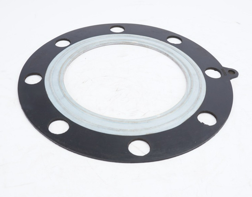 Glatte Oberfläche Gummiflanschendichtung mit Druck von 0,3 MPa bis 2,5 Mpa