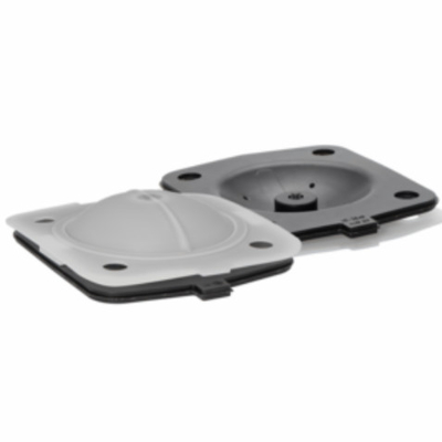 PTFE-Oberfläche peroxidgehärtete EPDM-Gummimembrandichtungen CEMU-Code 5M