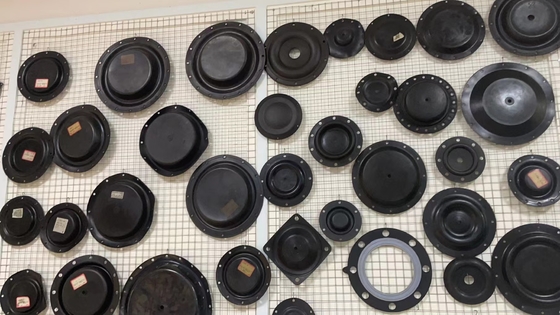 angepasste glatte runde Pneumatikventildiaphragma 0,5 - 2,5 MPa Druckbereich