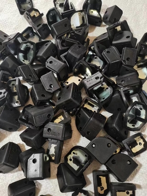 Druckrunder Diaphragma aus schwarzem Gummi