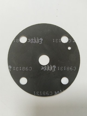 Pneumatisches Ventildiaphragma für die Luftkontrolle in Schwarz oder Arbeitsintervall 35cm Medienluft