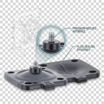 Chemical Operating Environment Rubber Diaphragm Seals Designed Flexible To Accommodate Movement And Vibration Along With Tolerance ±002mm
