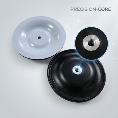 Custom Large Diameter 500mm Valve Rubber Diaphragm Large Format Compression Molded Industrial