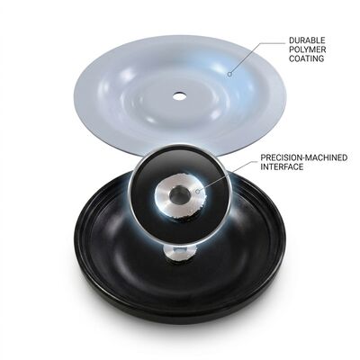 EPDM Water Treatment Valve Rubber Diaphragm NSF Certified Drinking Water Grade Fabric Reinforced